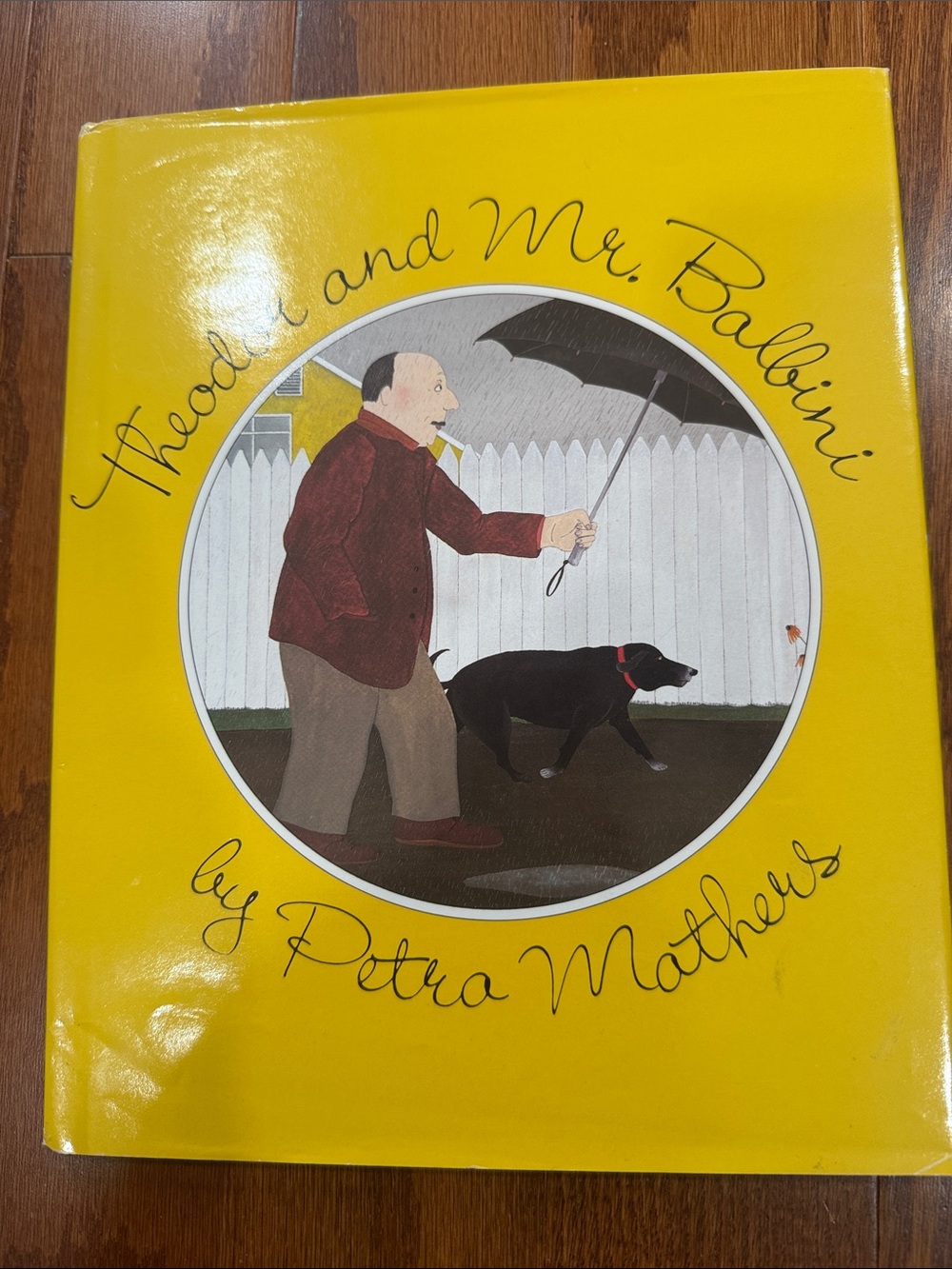 Vintage Theodor and Mr. Balbini Petra Mathers Hardcover Book